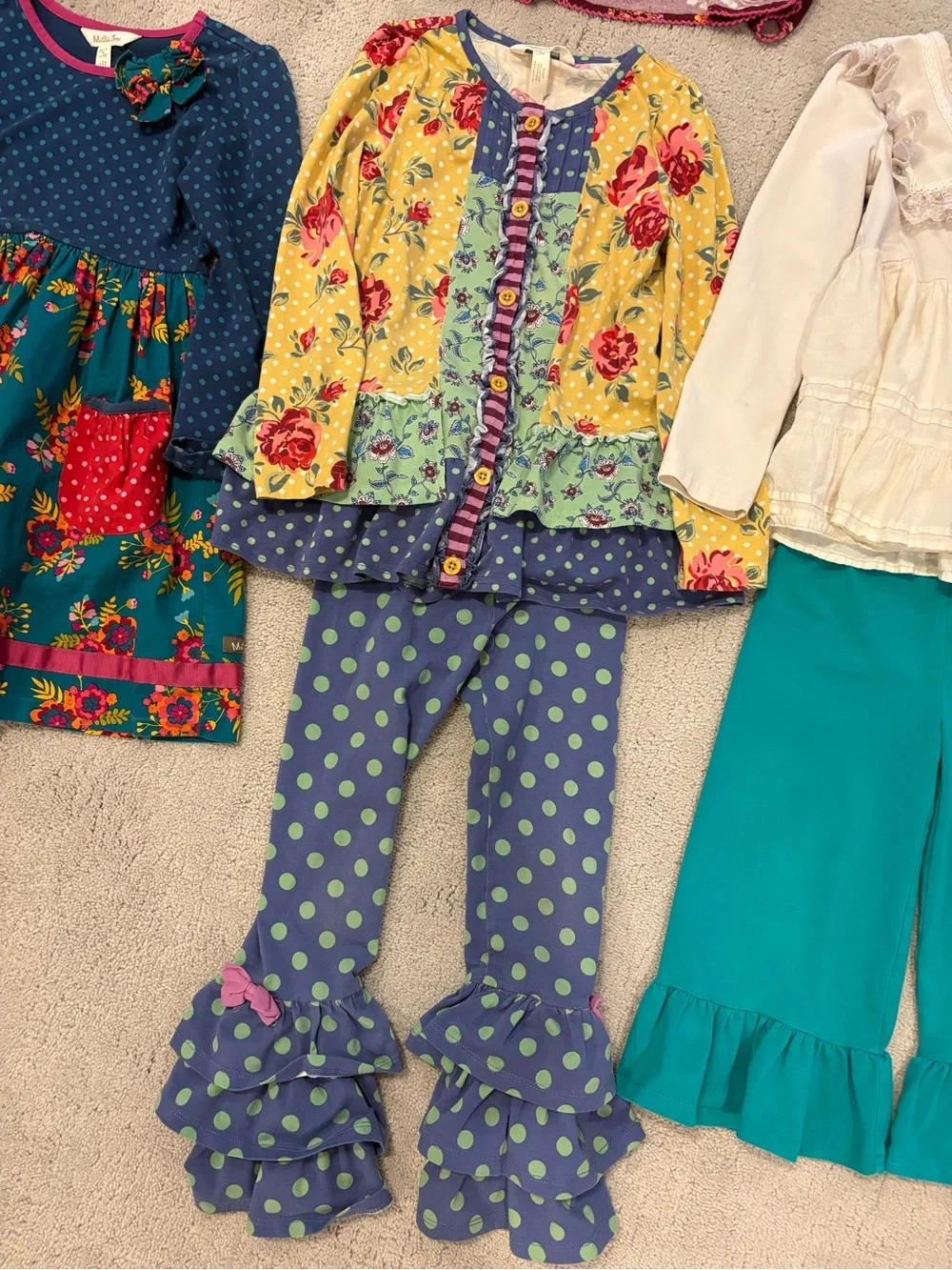 Matilda Jane Girl’s Clothing Fall Winter Bundle Lot Size 6 Fun Cute